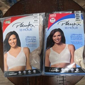 2 New Playtex 18 Hour Bra 38DD